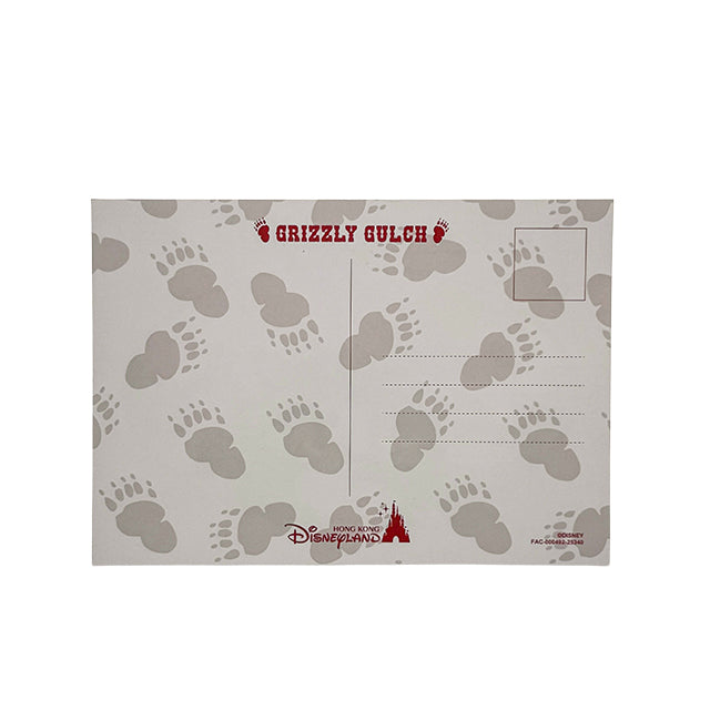 HKDL - 2026 Chip & Dale Grizzly Gulch Collection x Chip & Dale Postcard