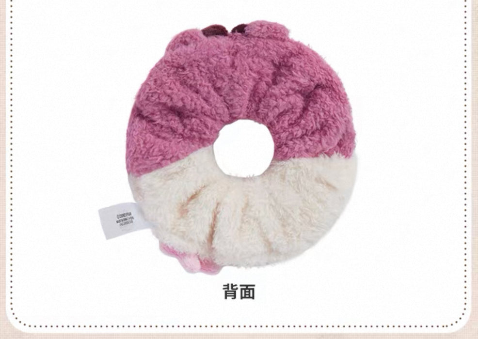 SHDS - 2025 Cute & Moving Fall Collection x Lotso & Strawberry Fluffy Hair Scrunchies (Release Date: Aug 26, 2025)