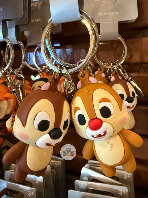 DLR/WDW - Chip & Dale Cutie Character Keychain