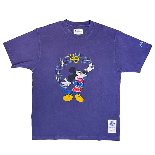 HKDL - Hong Kong Disneyland 20th Anniversary FDMTL Mickey Navy Tee for Kids