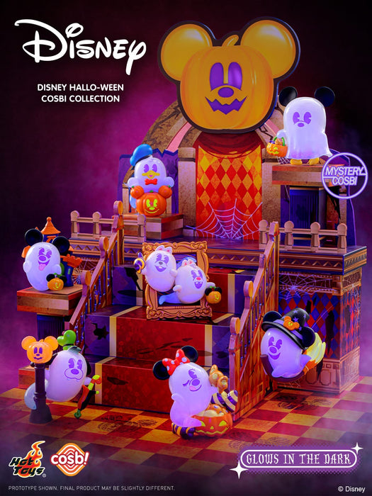 Hot Toy Cosbi - 2026 Mickey & Friends Hallo-ween ‘Glow in the Dark’ Mystery Figure Box