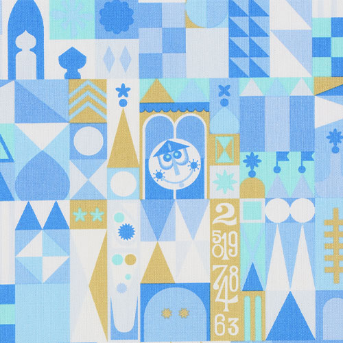 TDR - Tokyo Park Motif Gentle Colors Collection x "It's a Small World" Cut Cloth (Release Date: Jun 15)