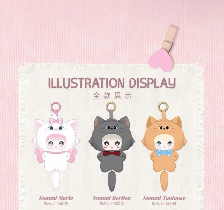 China TOPTOY - Nommi x Disney Cats ‘Dreamy Cat Tales’ Vinyl Full Body Plush Keychain Blind Box (Release Date: Sep 30, 2026)