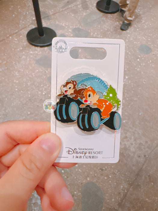 SHDL - 2026 Chip & Dale at Shanghai Disney Resort "TRON Lightcycle Power Run" Pin Badge