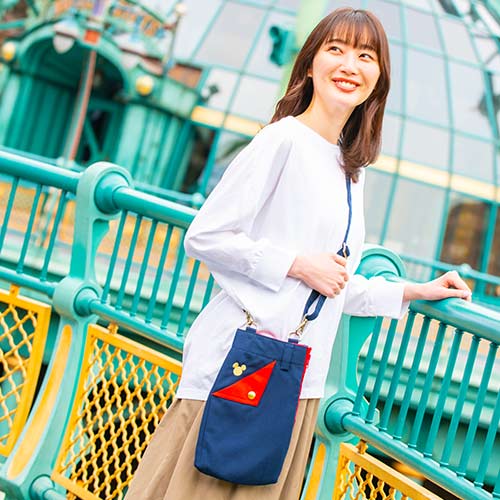 TDR - Tokyo Disney Resort Circulating Smiles Collection x Mickey Mouse Left Side Shoulder Bag (Release Date: Jun 22)