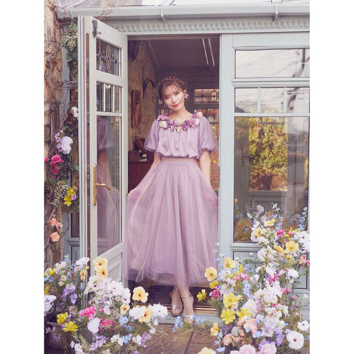 [Reservation] JDS - Maison de FLEUR x Disney "Tangled" - Rapunzel Dress (Scheduled to be shipped around July 2024)