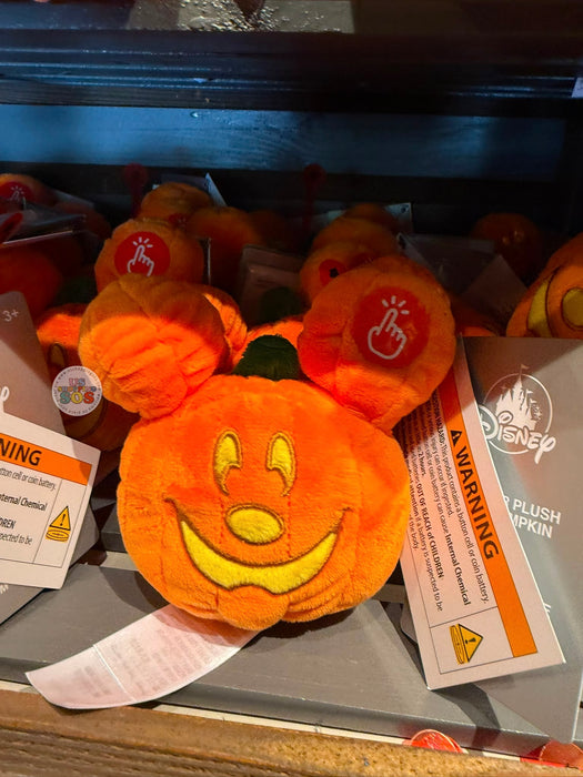 DLP - 2026 Disney Halloween x Mickey Mouse  Jack-o'-Lantern "Light Up" Shoulder Plush Toy