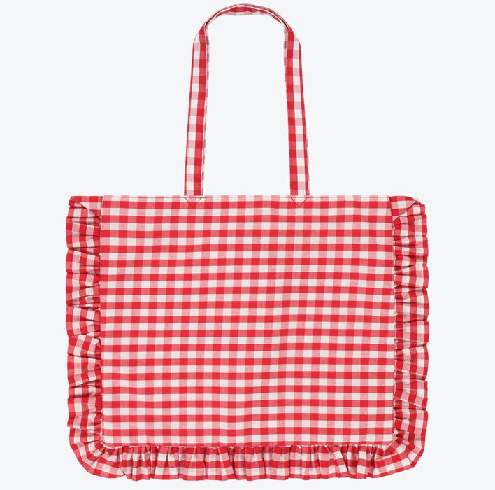TDR - 2026 Minnie Mouse "Picking Berries & Red Checkered Design" x Tote Bag (Release Date: Oct 8, 2026)