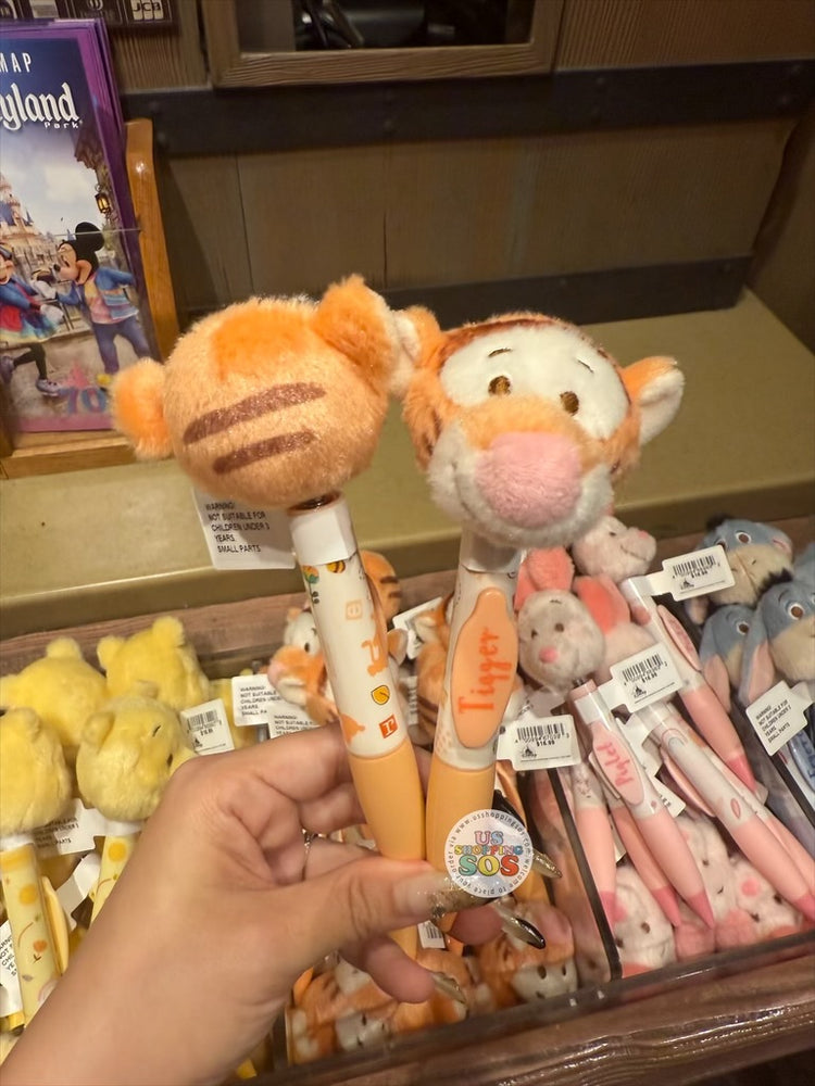 DLR/WDW - Winnie the Pooh - Tigger Face Icon Plush Pen