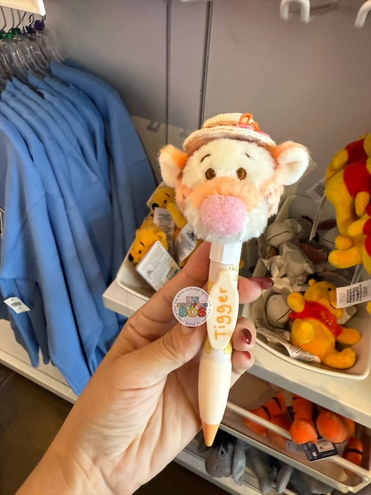 DLR/WDW - Pooh & Friends Summer Garden 2026 - Tigger Face Icon Plush Pen