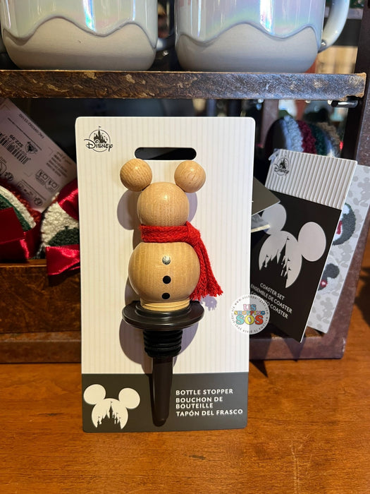 DLR/WDW - Christmas 2025 - Snowman Mickey Bottle Topper