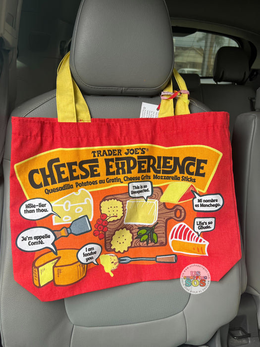 Trader Joe’s - Cheese 100% Cotton Reusable Tote Bag