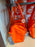 DLR/WDW - Logo Mania 2026 Park Hopper - Bright Orange Park Logo Headband Friendly Crossbody Bag