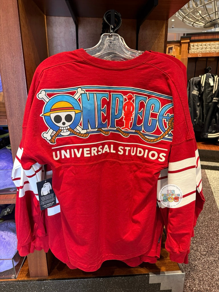 Universal Studios - One Piece Spirit Jersey Red Pullover (Adult