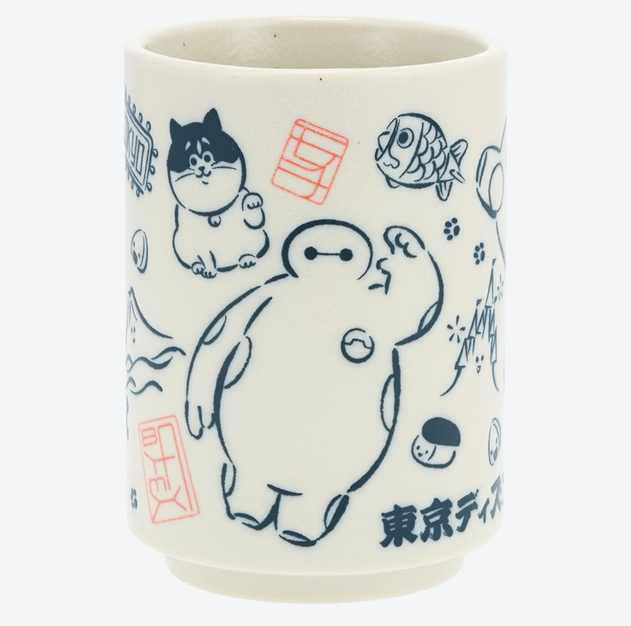 TDR - Big Hero 6 Baymax & Monchi with Japan Print x Tea Cup (Release Date: Oct 24, 2024)