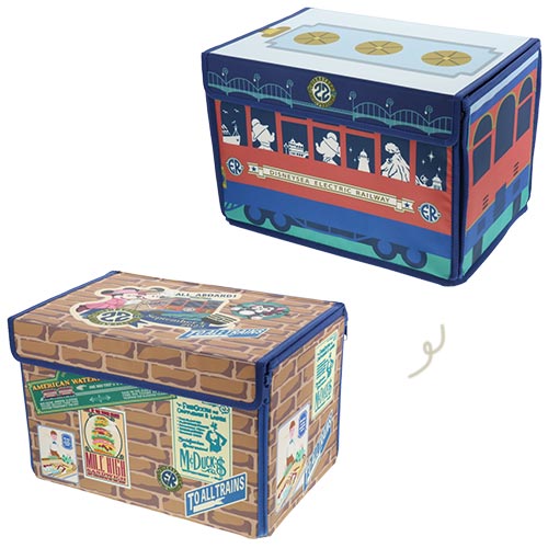 TDR - Tokyo Disney Sea 22nd Anniversary Celebration Collection - Mickey & Minnie Mouse, Figaro Foldable Storage Box (Release Date: Sept 4)