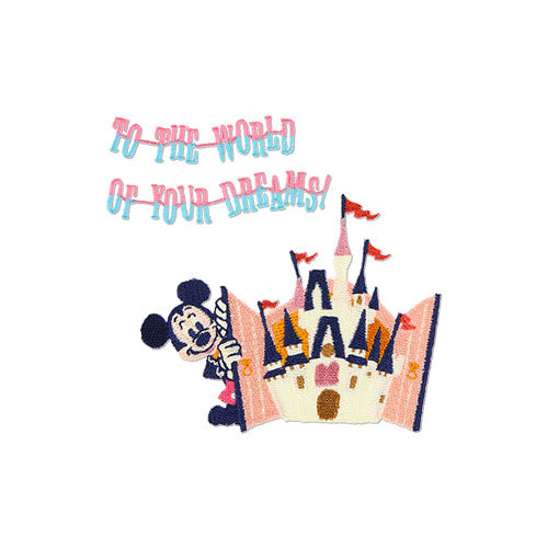 TDR - To the World of Your Dream Collection x Mickey & Logo Patch Set (Release Date: Oct 12)