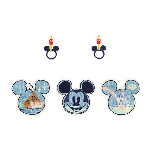 TDR - To the World of Your Dream Collection x Tokyo Disney Resort Metro Window and Strap Patch Set (Release Date: Oct 12)