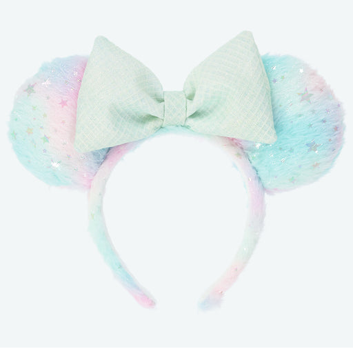 TDR - Dreamy Pastel Starry Glitter Minnie Mouse Ear Headband Color: Unicorn (Release Date: Dec 4, 2025)