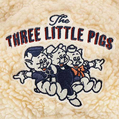 TDR - "The Three Little Pigs" Collection x The Three Little Pigs Fluffy Hat with Ear for Adult (Release Date: Dec 26)