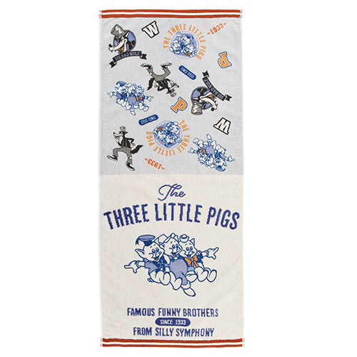 TDR - "The Three Little Pigs" Collection x Face Towel (Release Date: Dec 26)