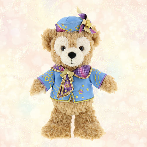 TDR - Tokyo Disney Resort 40th Anniversary Water Greeting "Let's Celebrate with Color." x Duffy "Pozy Plushy" Plush Toy (Release Date: Jan 15)