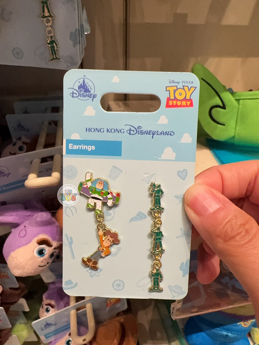 HKDL - 2026 Toy Story 5 Woody & Buzz Lightyear Earrings Set