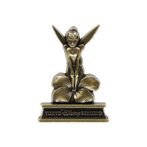JDS - Tinker Bell  "Bronze Statue" Shaped Pin Badge (Release Date: Feb 8)