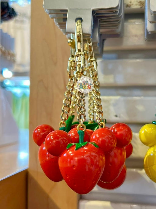 DLR/WDW - Mickey Fruity 2026 - Mickey Strawberry Keychain