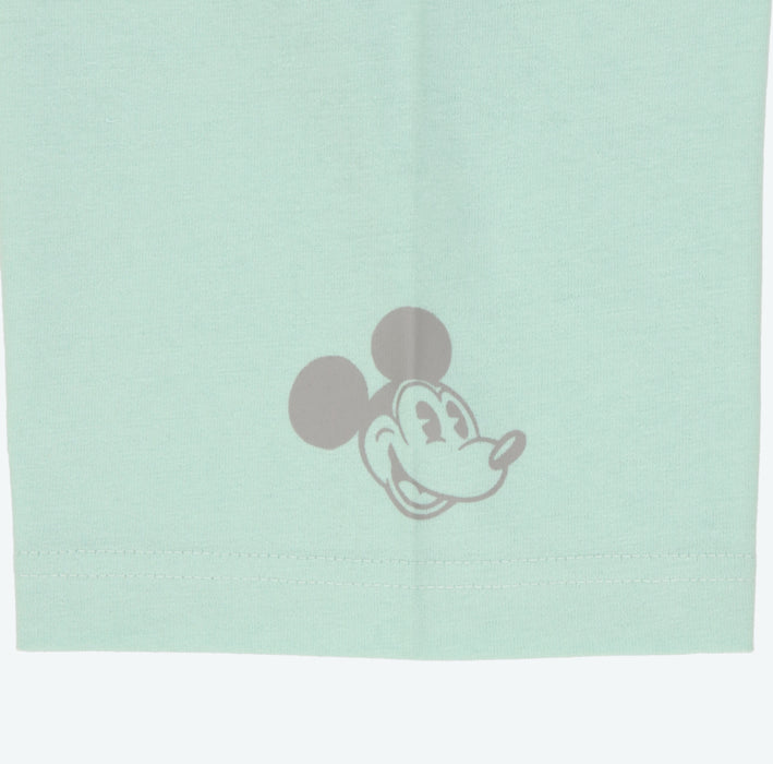 TDR - Mickey Mouse "Retro Feel" T Shirt for Adults Color: Green (Release Date: April 18)