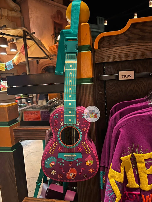 DLR/WDW - Epcot World Showcase Mexico 2026 - Loungefly The Three Caballeros Guitar Crossbody Bag