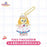 SHDL - 2026 Duffy & Friends Cherry Bakery Collection x CookieAnn Plush Keychain (Release Date: Jul 8, 2026)