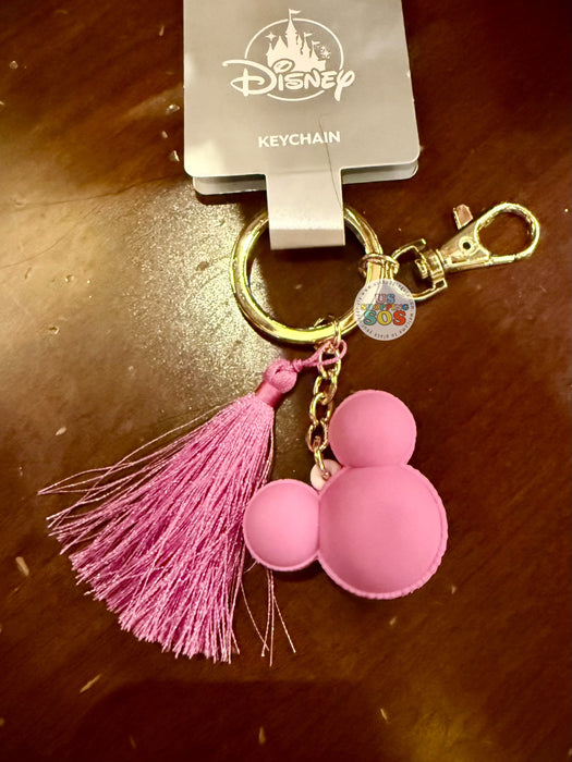 DLR/WDW - Mickey Icon Orchid Macaron Keychain
