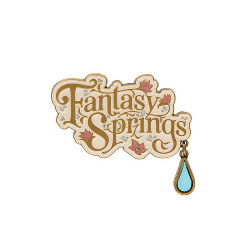 TDR - Fantasy Springs Collection x "Fantasy Springs" Logo Pin Badge (Release Date: Apr 8)