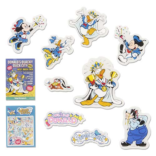 TDR - "Donald's Quacky Duck City" Collection - Stickers Set (Release Date: Apr 8)