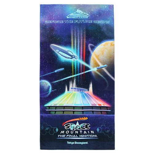 TDR - "Celebrating Space Mountain: The Final Ignition!" x Bath Towel (Release Date: Apr 8)
