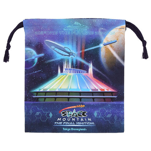 TDR - "Celerating Space Mountain: The Final  Ignition!" x Drawstring Bag (Release Date: Apr 8)