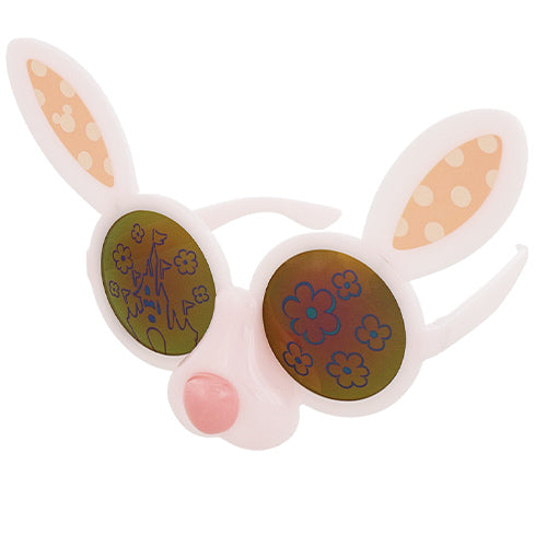 TDR - Bunny Fashion Sunglasses with  Illustratiosn of Cinderella Castle & Flowers (Release Date: Mar 28)