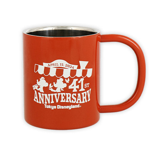 TDR - "Tokoy Disneyland 41st Anniversary" Collection x Stainless Steel Mug (Release Date: Apr 15)