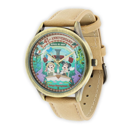 TDR - "Tokoy Disneyland 41st Anniversary" Collection x Watch (Release Date: Apr 15)