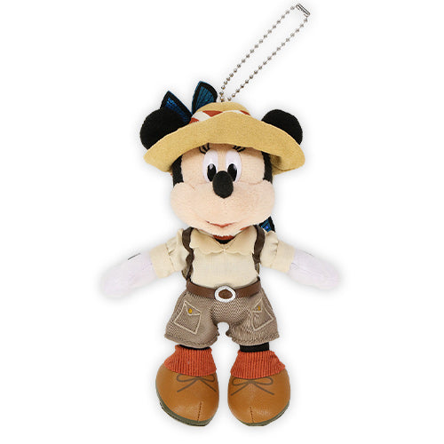 TDR - "Tokoy Disneyland 41st Anniversary" Collection x Minnie Mouse Plush Keycain  (Release Date: Apr 15)