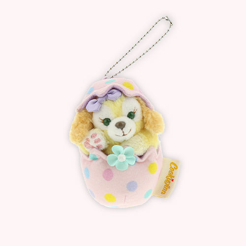 TDR - Duffy & Friends "Come Find Spring!" Collection x CookieAnn "Inside the Egg" Plush Keychain(Releaes Date: Apr 1)