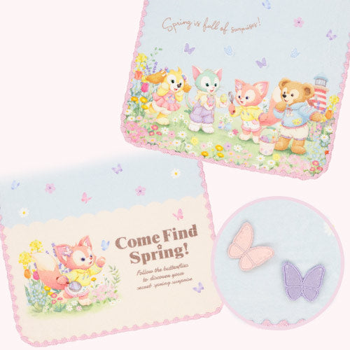 TDR - Duffy & Friends "Come Find Spring!" Collection x Face Towel (Releaes Date: Apr 1)