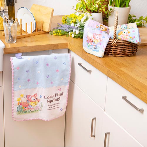 TDR - Duffy & Friends "Come Find Spring!" Collection x Mini Towels Set (Releaes Date: Apr 1)
