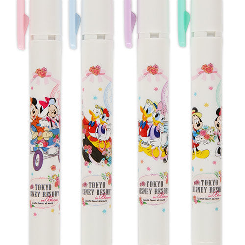 TDR- Tokyo Disney Resort in Bloom x Zebra Mildliner Highlighters Set (Releasee Date: Aprill 25)