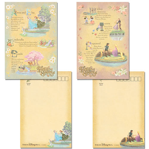 TDR - Fantasy Springs Theme Collection x Post Cards Set (Release Date: May 28)