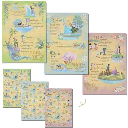 TDR - Fantasy Springs Theme Collection x Clear Folders Set (Release Date: May 28)