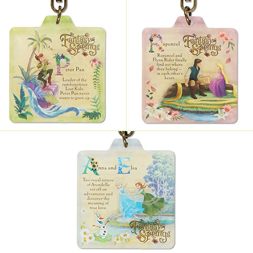 TDR - Fantasy Springs Theme Collection x Keychains Set (Release Date: May 28)