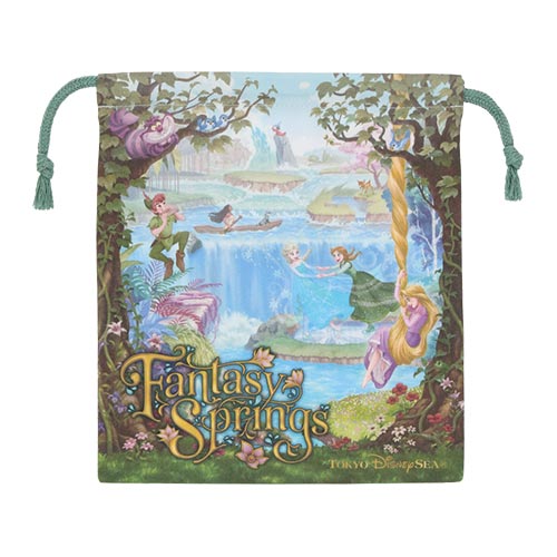 TDR - Fantasy Springs Theme Collection x Drawstring Bag (Release Date: May 28)