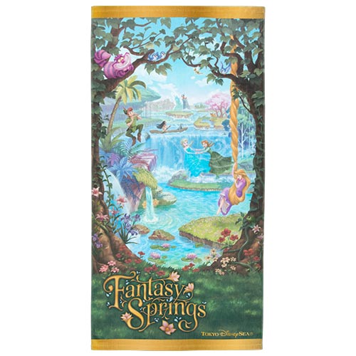 TDR - Fantasy Springs Theme Collection x Bath Towel (Release Date: May 28)